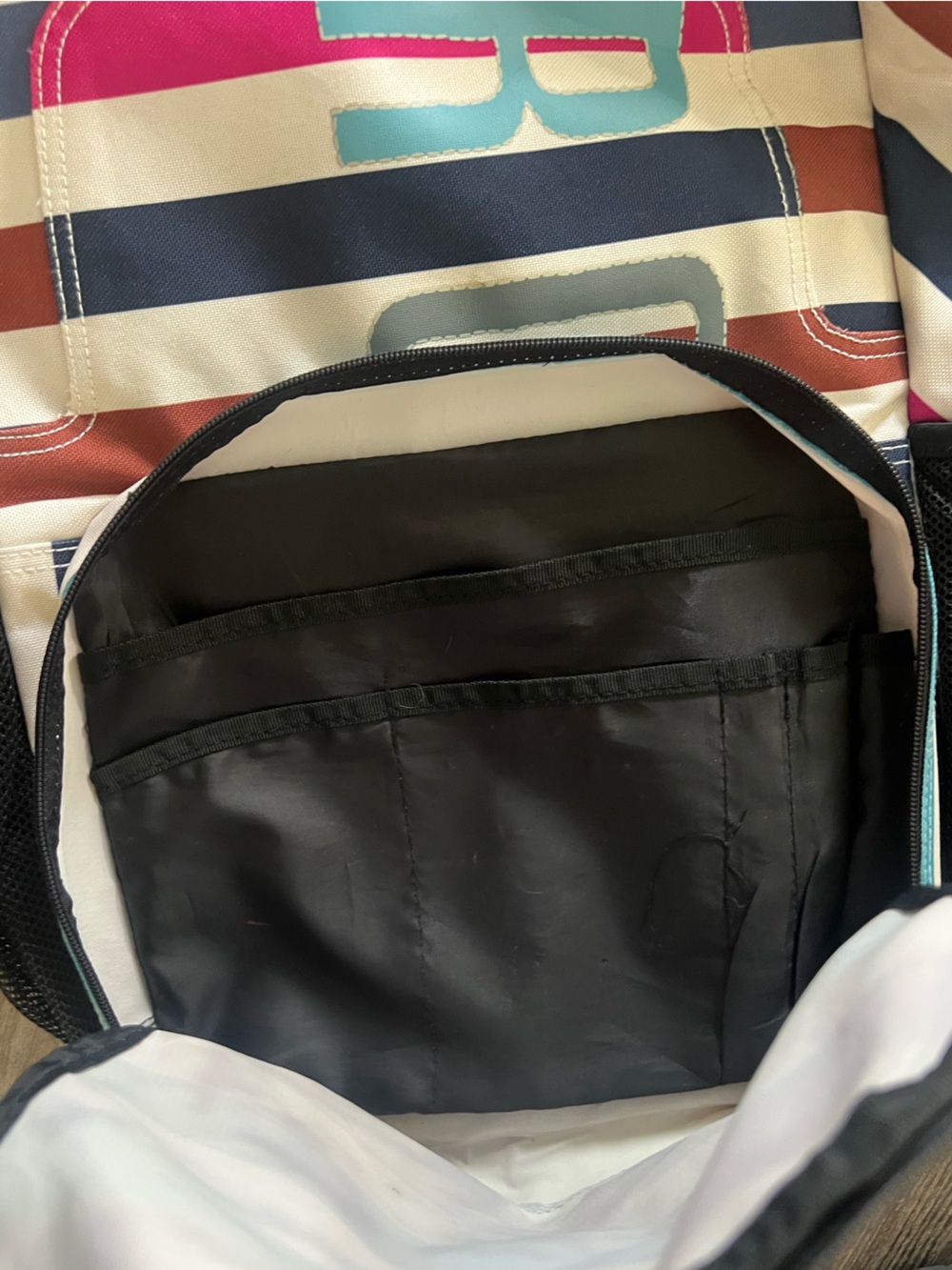Roxy Striped Backpack - Picture 3 of 7